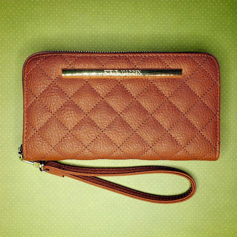 Steve Madden Brown Boxed Wallet